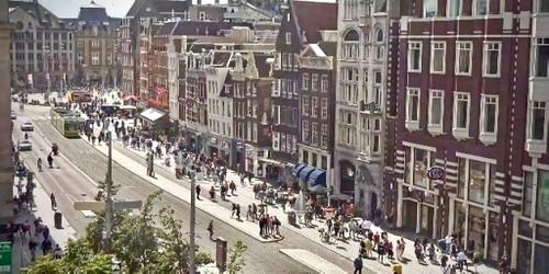 Damrakgatan Webbkamera - Amsterdam