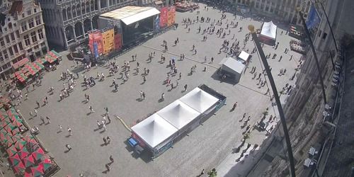 Grote Markt Webcam - Brussel