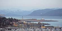 Flygplats, omgivningspanorama Webbkamera - Molde