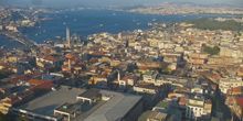 Panorama desde arriba - Webcam, Pavo Estambul