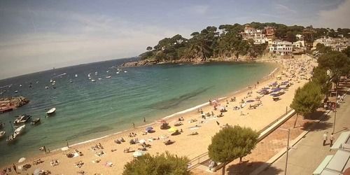 Strand van Llafranc Webcam - Calella de Palafrugell