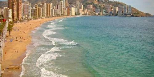 Levante-stranden Webbkamera - Benidorm