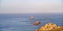 Pointe du Ra van het dorp Plogoff Webcam - Quimper