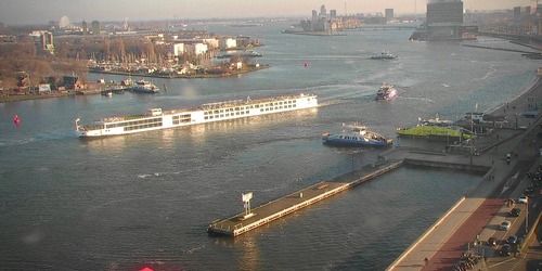 Amsterdams Hamn Webbkamera - Amsterdam
