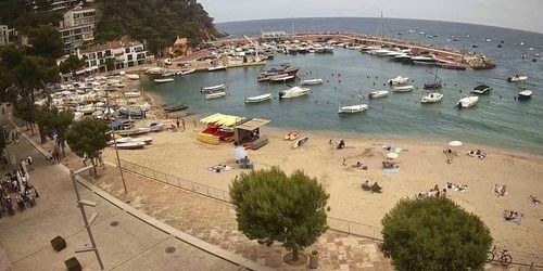 Haven van Llafranc Webcam - Calella de Palafrugell